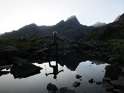 Spettacolo ai laghi alti di Val Sanguigno : Stagno della Corna, Laghi Alti di Salina, Lago Gelato, il 23 settembre 2014 - FOTOGALLERY